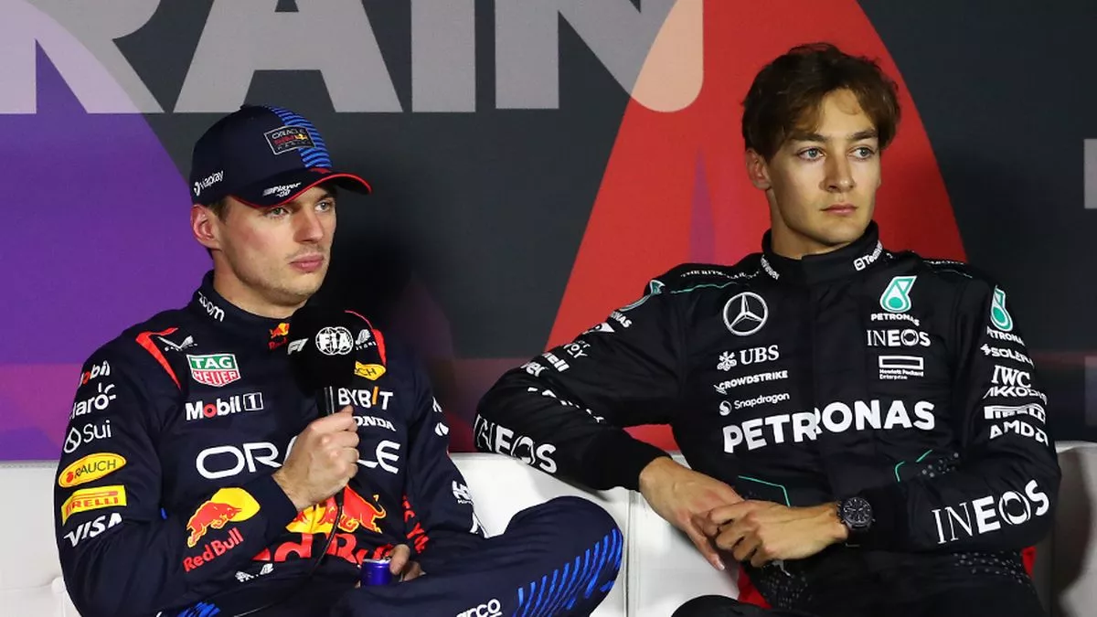 George Russell speaks out on Max Verstappen joining Mercedes as Brit left  unimpressed - Mirror Online