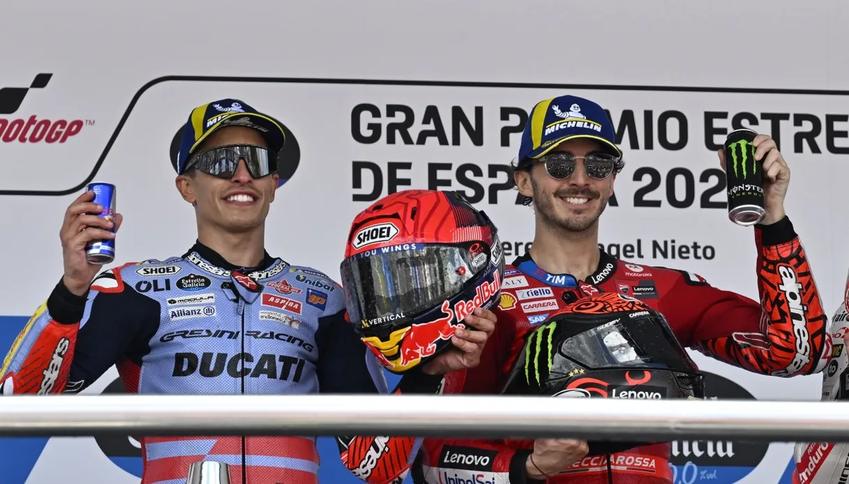 Marc Marquez teammate? Bagnaia's reaction - Sportal.eu