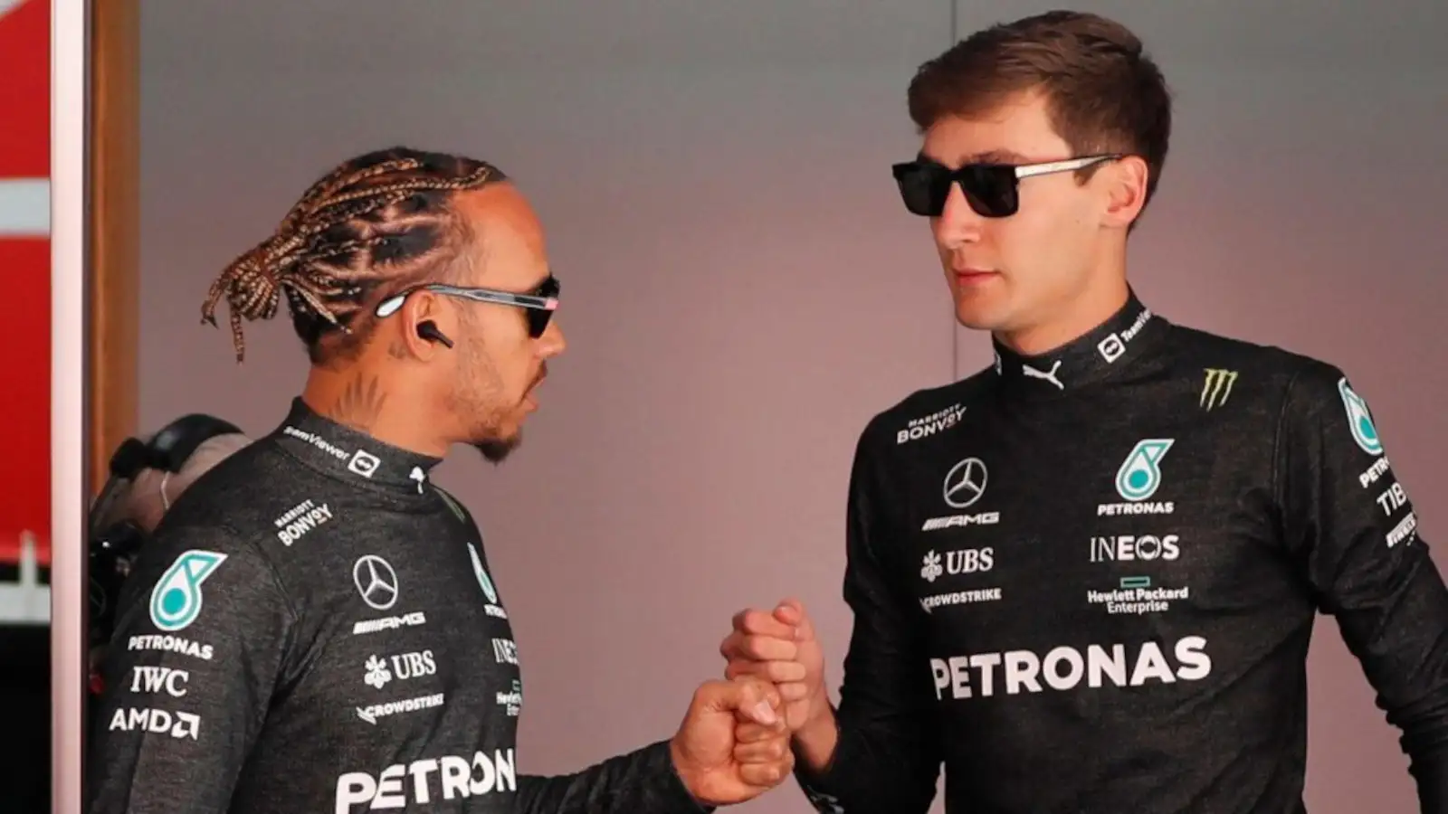 George Russell's form has 'definitely raised an eyebrow' from Lewis Hamilton