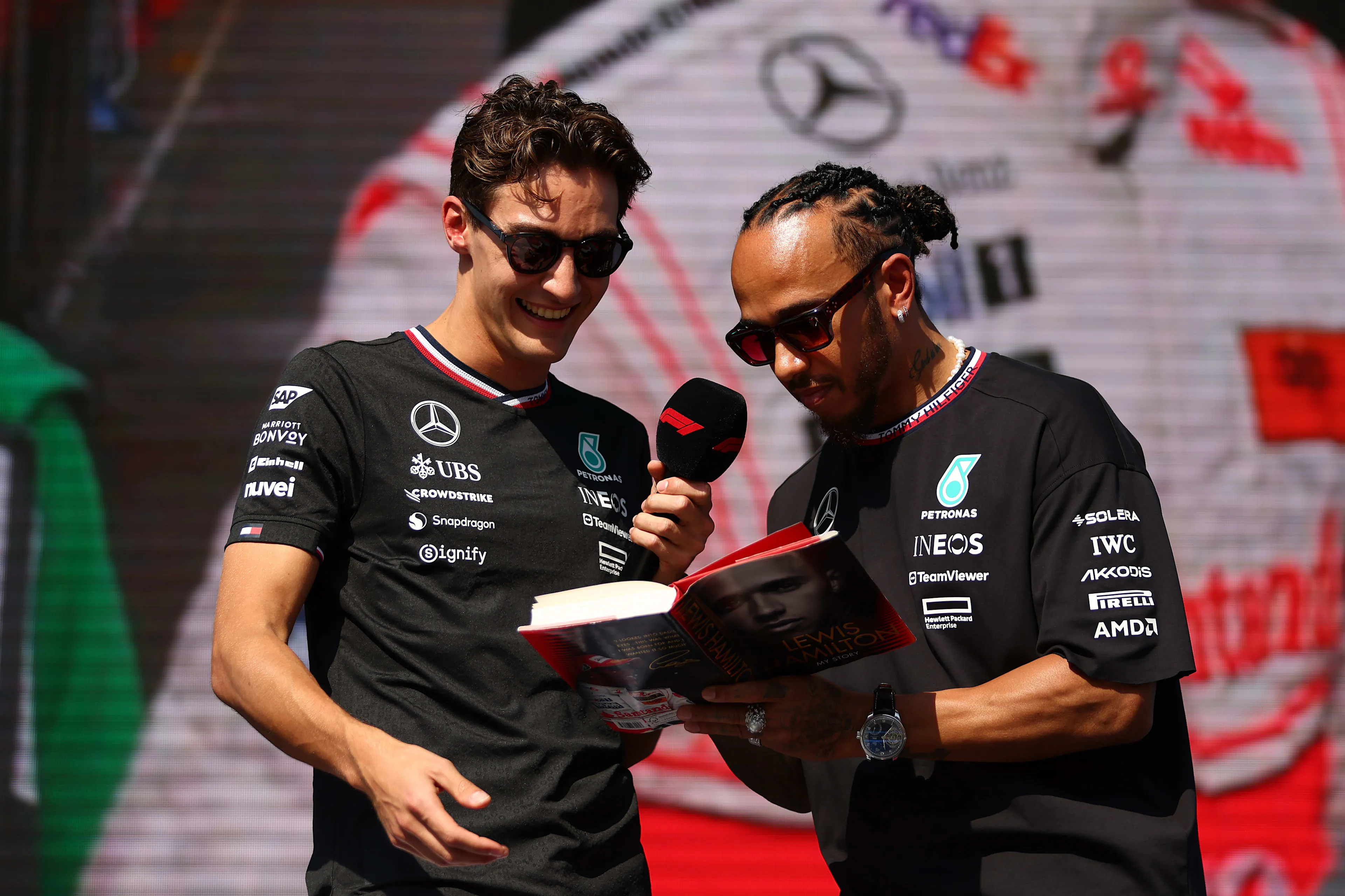 Lewis Hamilton deserved to beat me in Abu Dhabi says George Russell, as he  pays tribute to his 'incredible' team mate | Formula 1®