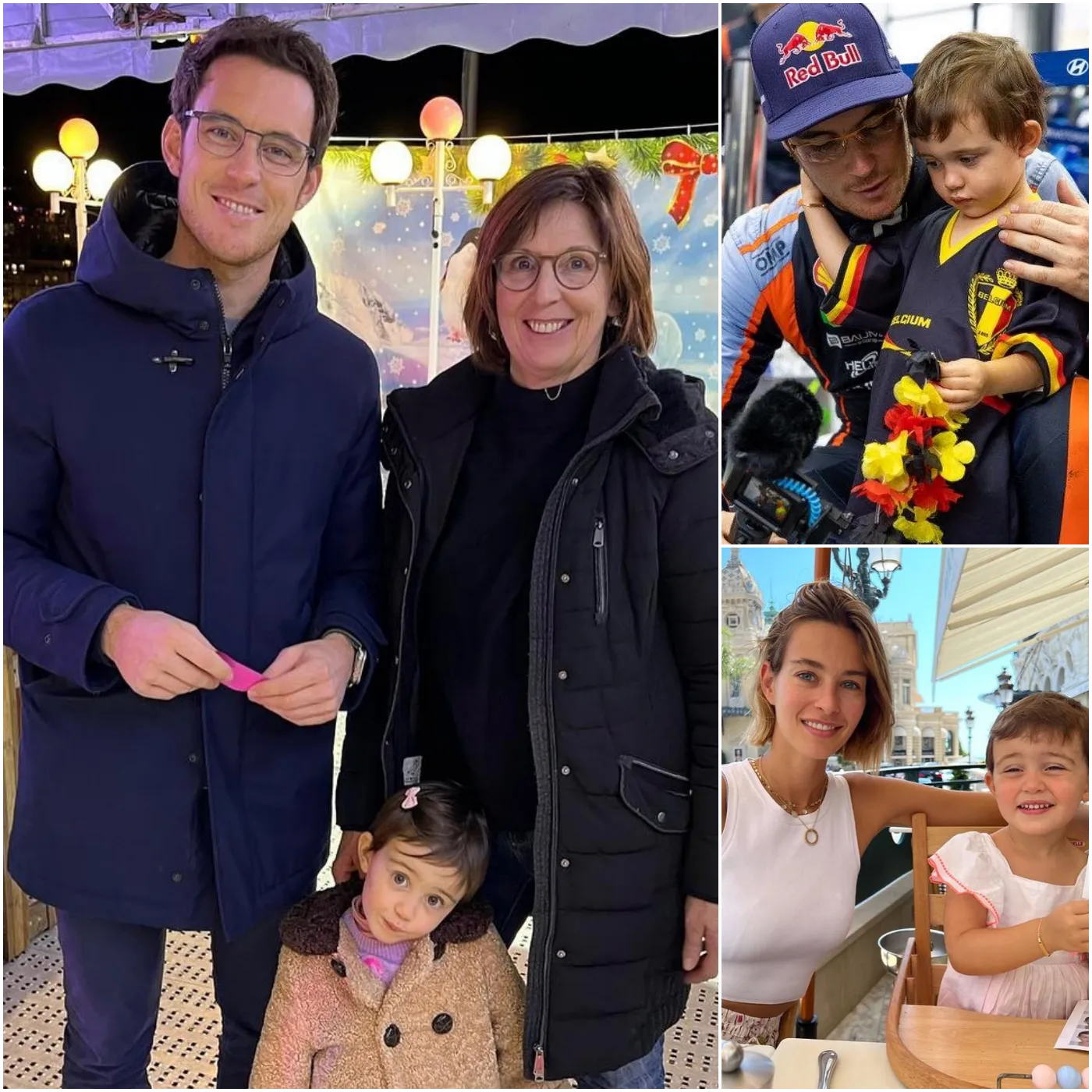 A peaceful moment with Speed Monster. Thierry Neuville celebrates Christmas with his family.