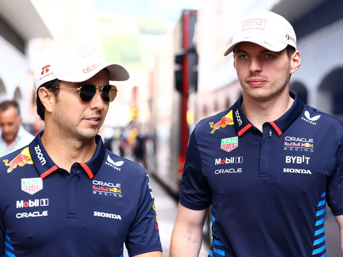 Max Verstappen's true feelings about Sergio Perez's new Red Bull contract  are clear - Mirror Online