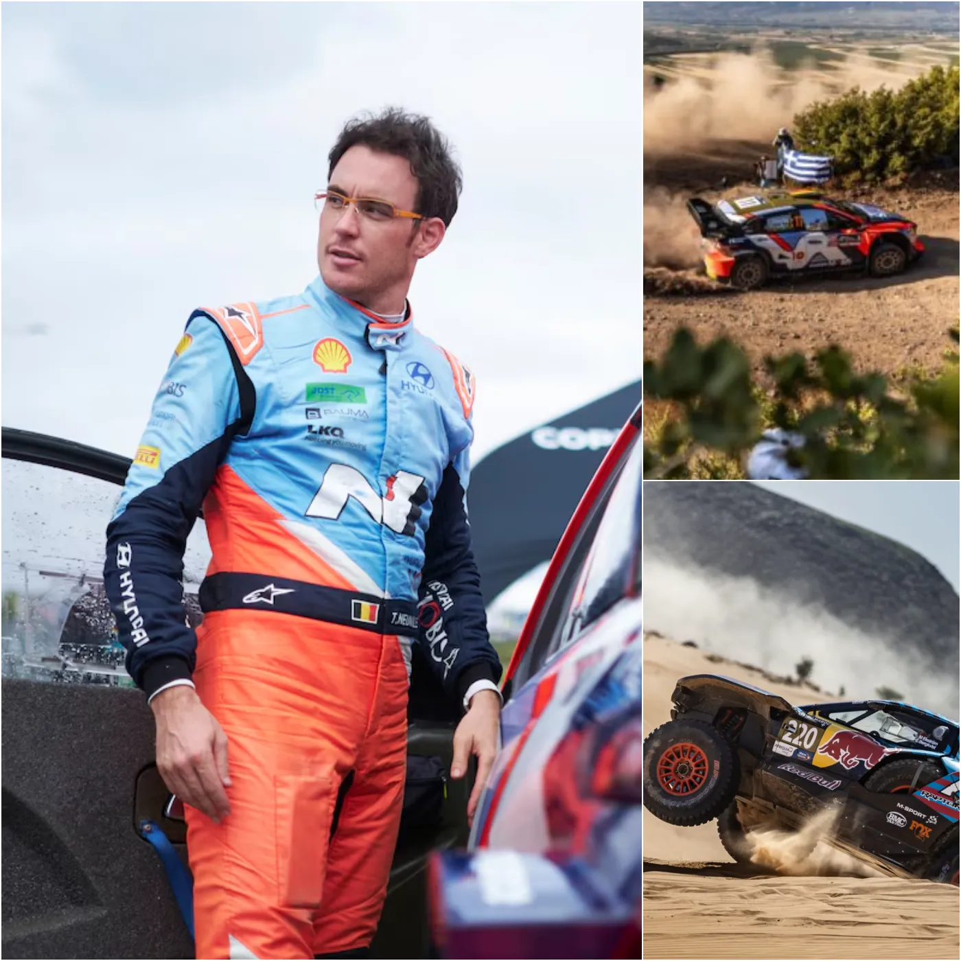 Is Thierry Neuville escaping WRC mediocrity by competing in the Dakar