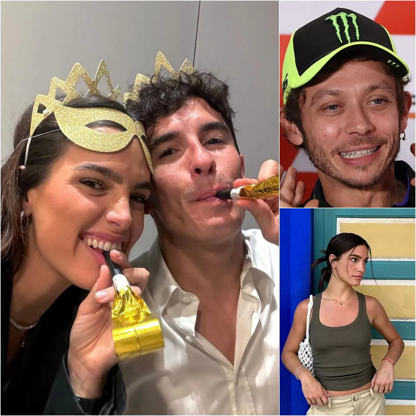 Gemma Pinto, Marc Marquez’s girlfriend, publicly urged Valentino Rossi to stop calling her boyfriend Crashquez in interviews with the media.