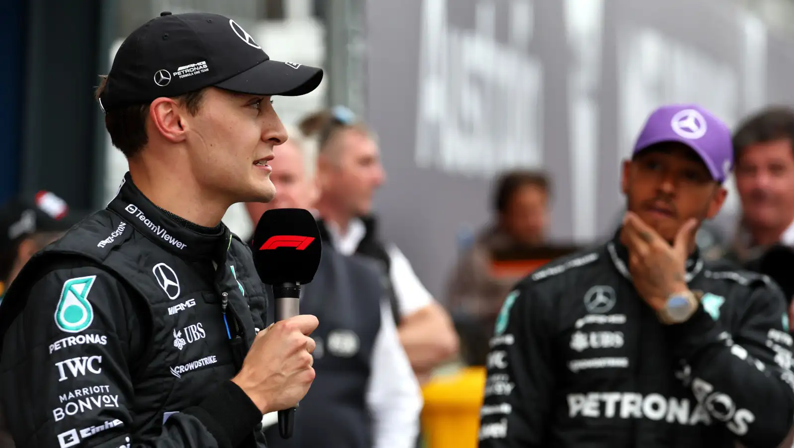 George Russell: 'Having Lewis Hamilton as my team-mate has saved me'