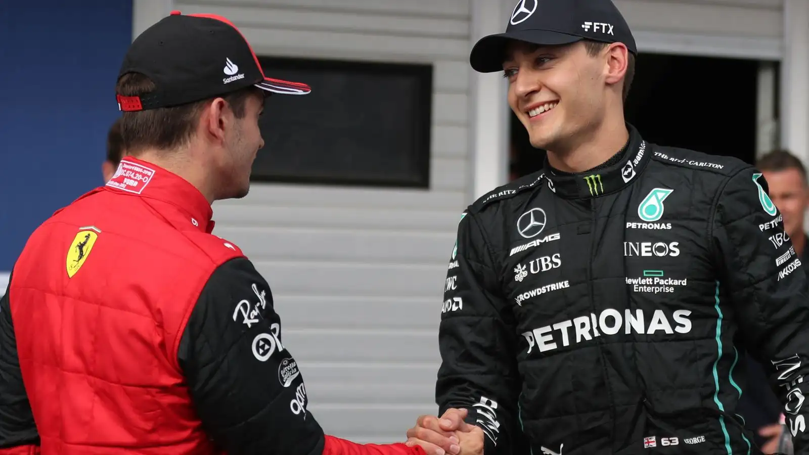 Charles Leclerc is a match for Hamilton/Verstappen, George Russell not far  behind'