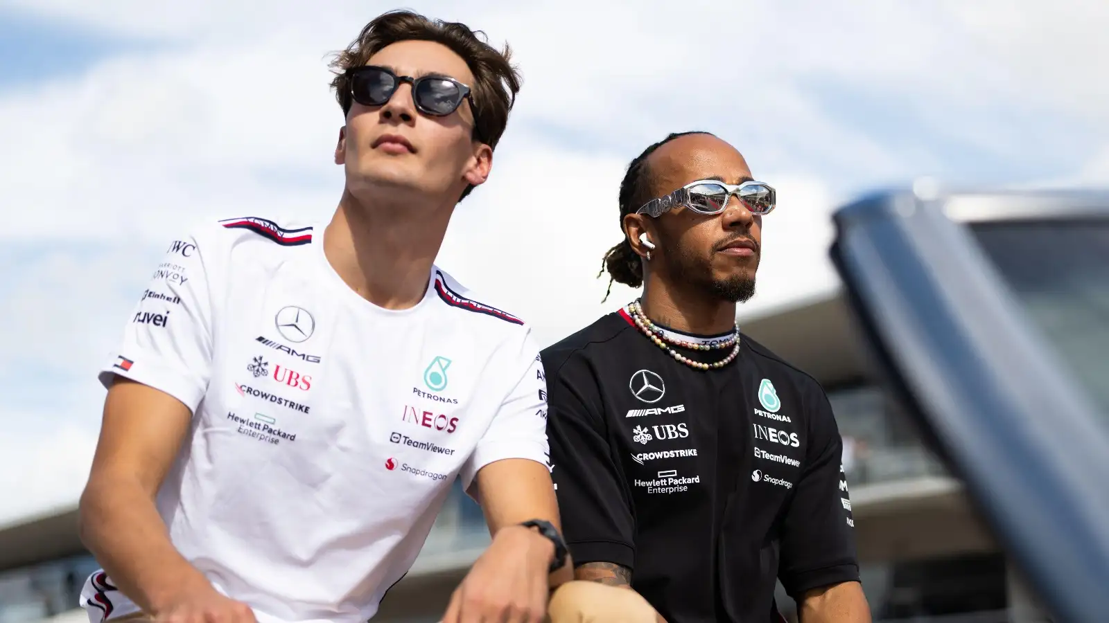 Lewis Hamilton calls for 'negativity' to stop after George Russell  favouritism claims