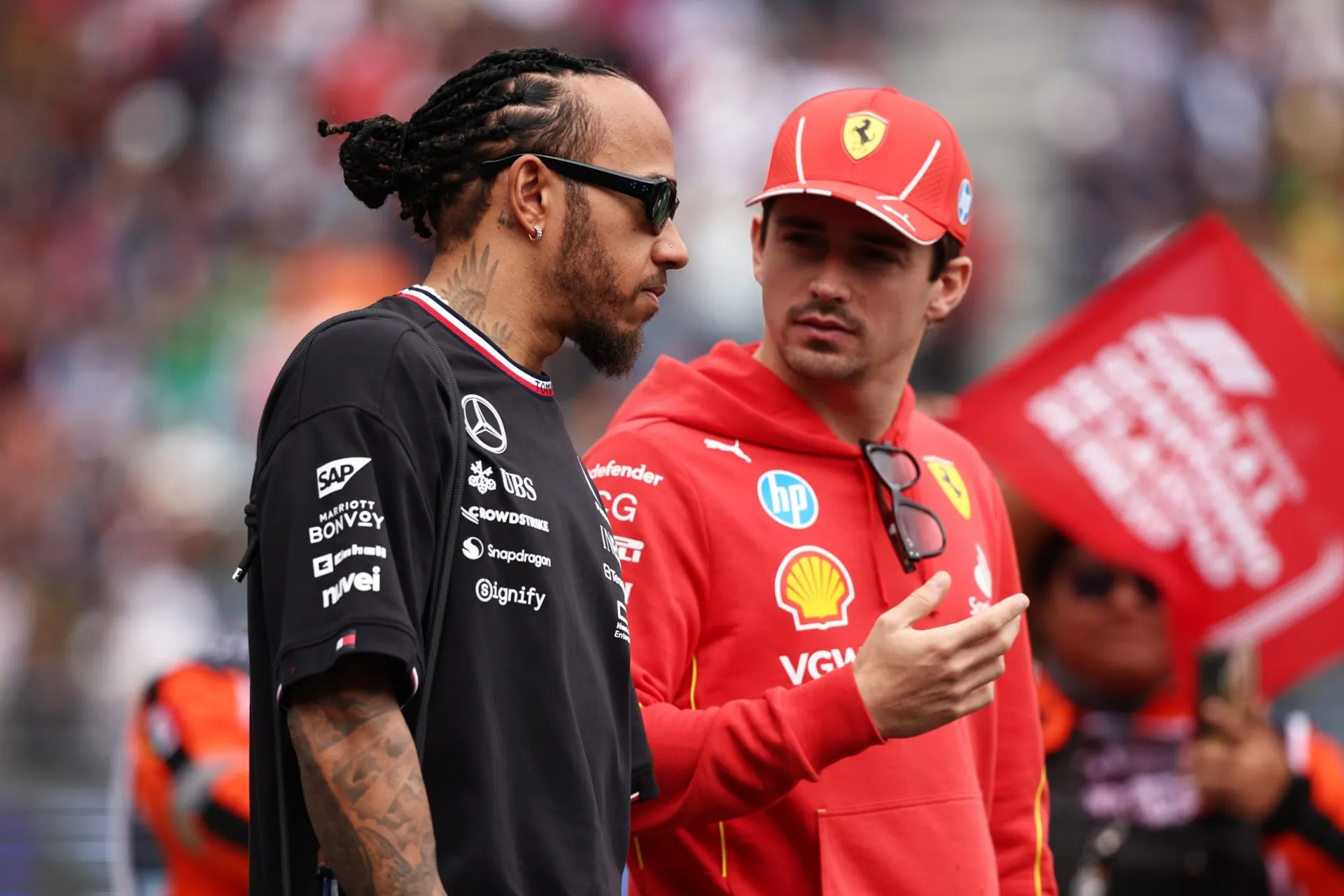 Ferrari decide whether Charles Leclerc or Lewis Hamilton will be given number  one driver status