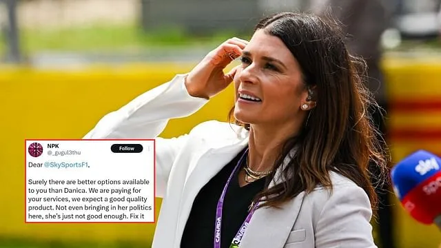 Surely there are better options available to you than Danica Patrick": F1  Pundit faces fan backlash for her appearance on Sky Sports