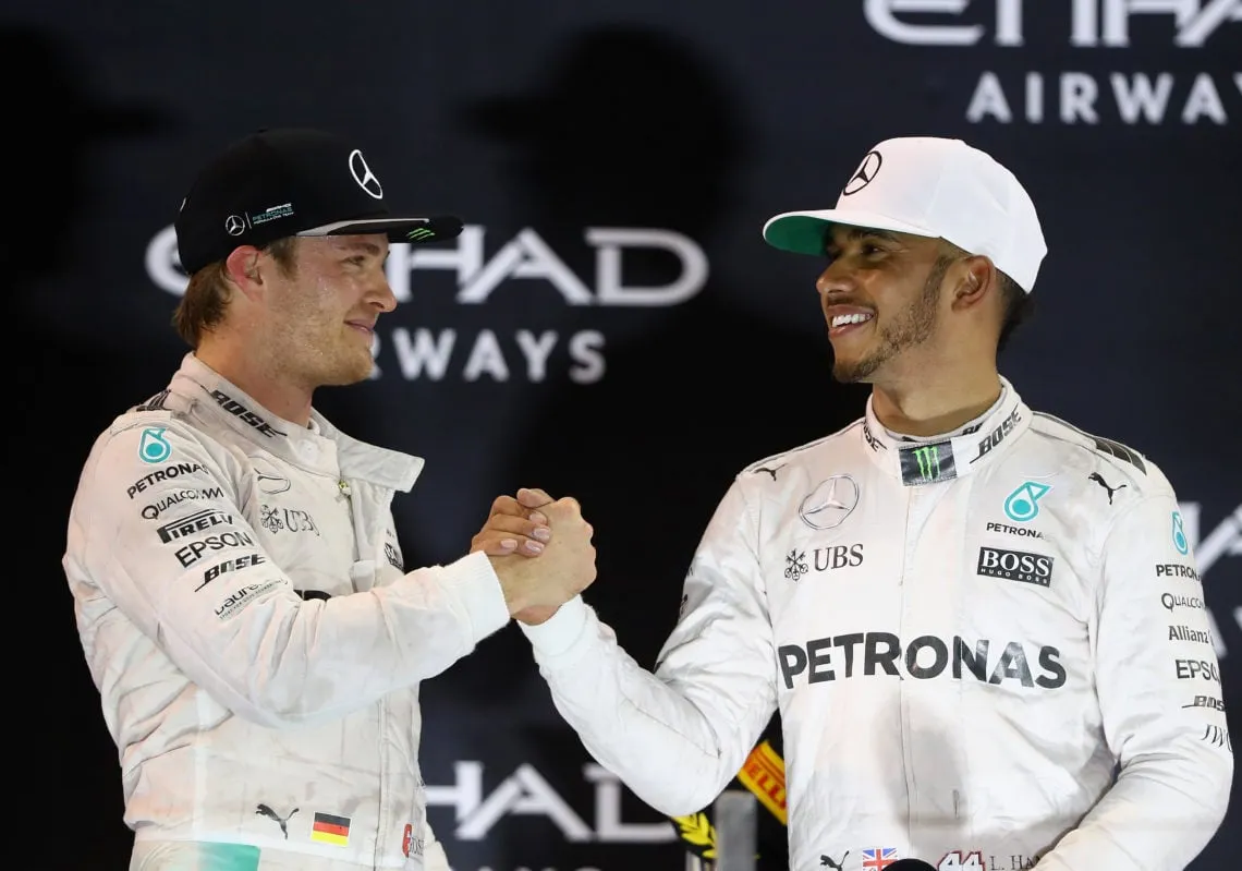 The top five last-lap battles in F1 history including Lewis Hamilton and Nico  Rosberg collision