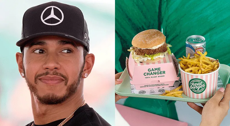 lewis Hamilton vegan burger Dubai - What's On