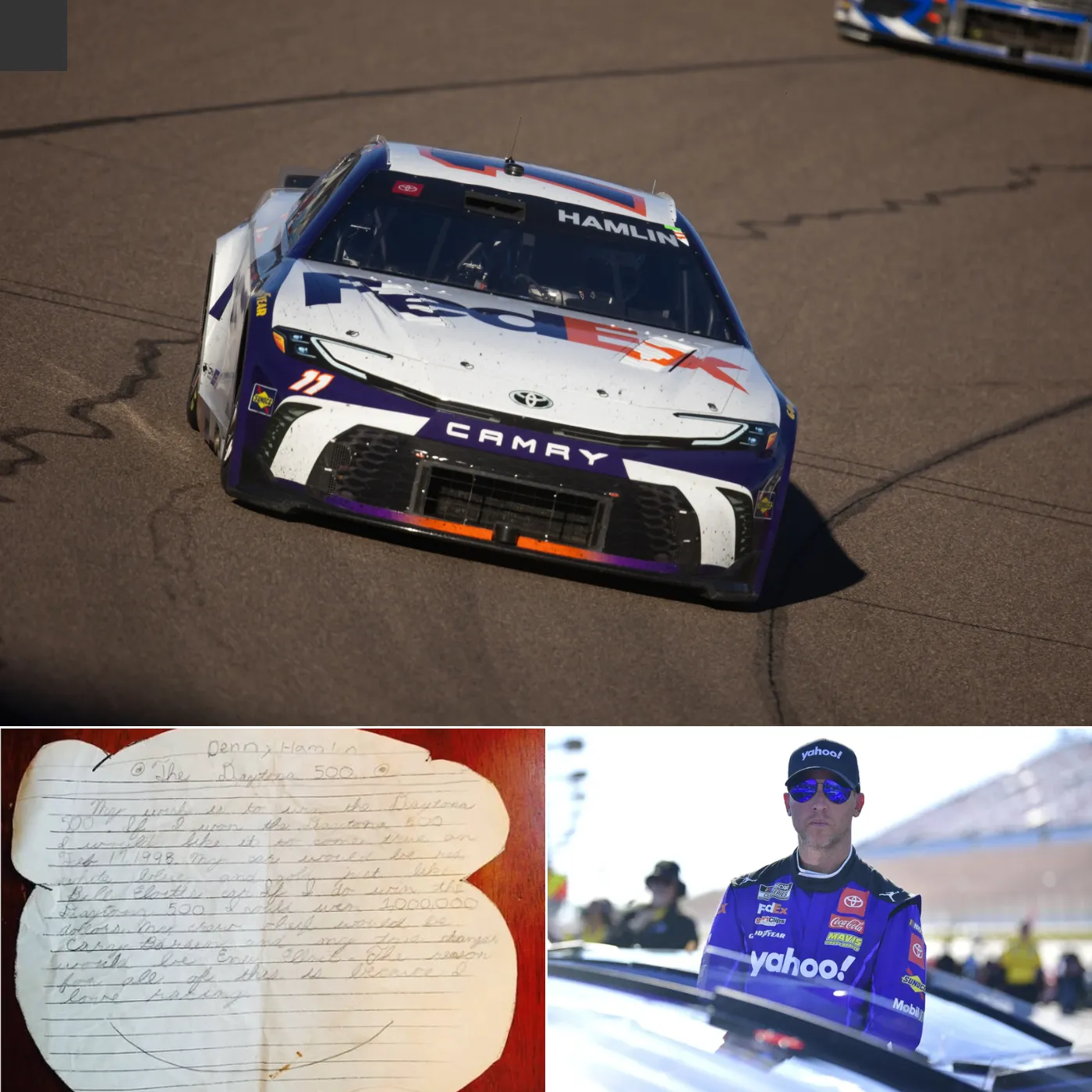 Denny Hamlin's Shocking Childhood Letter The Unbelievable Dream That(02)
