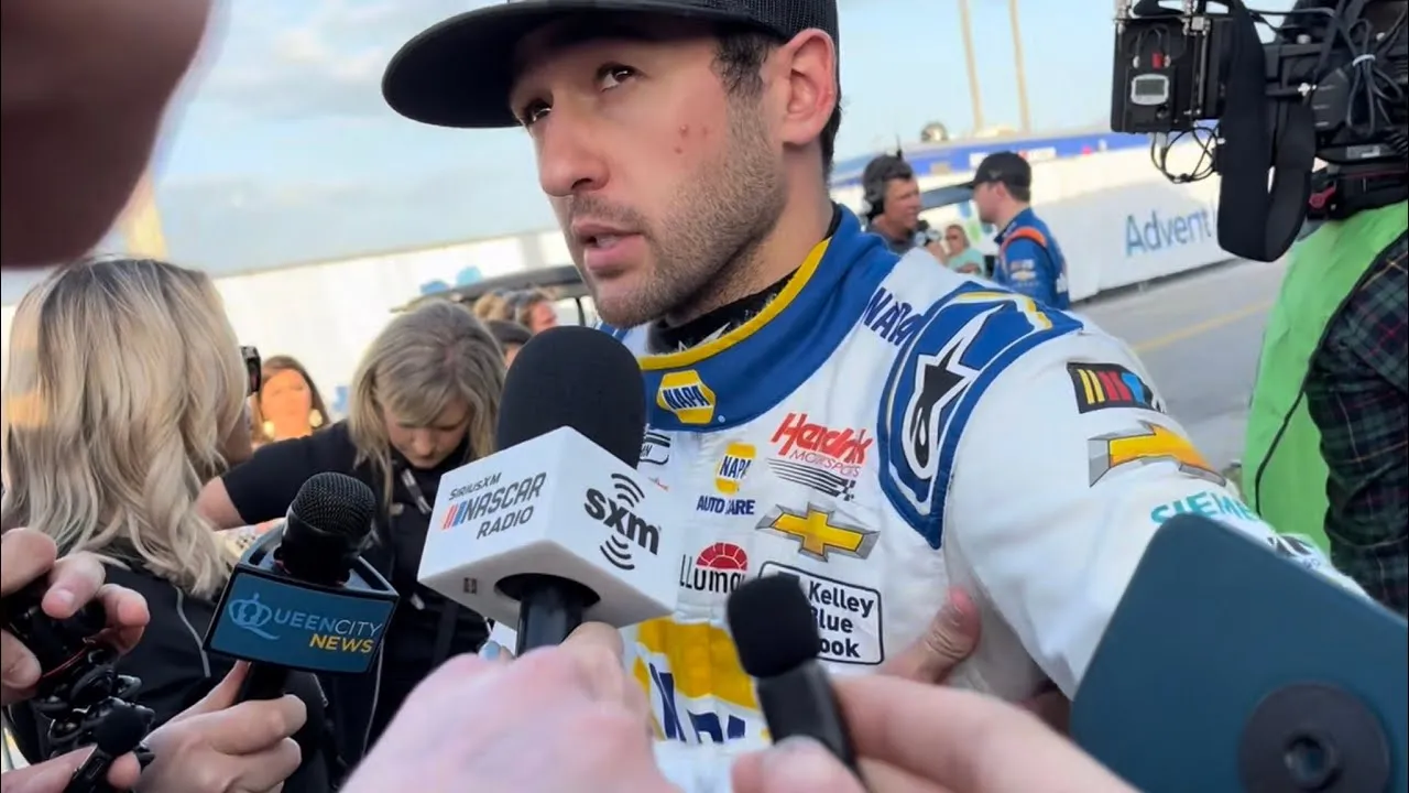 Chase Elliott on Being Swept up in Daytona 500 Crash: “I was the lucky  winner” - YouTube