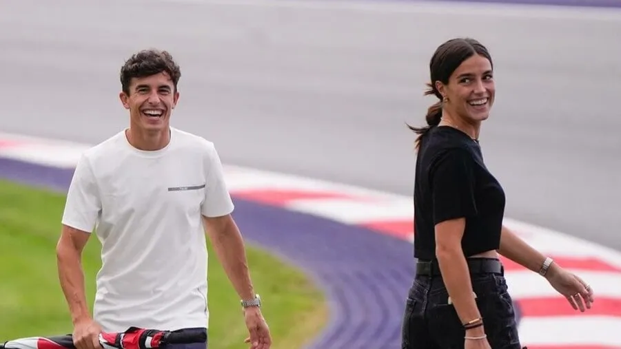 MotoGP: Marc Marquez, al Red Bull Ring con la dolce Gemma Pinto