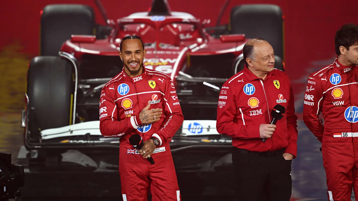 I feel so full of life' – Lewis Hamilton 'invigorated' as he begins new  Ferrari adventure at F1 75 Live | Formula 1®