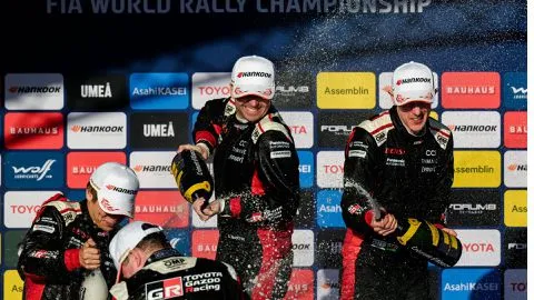 Elfyn Evans wins Rally Sweden after final-day shootout with Takamoto Katsuta